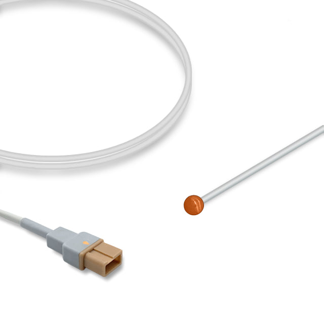 Spacelabs Temperature Probe, Pediatric, Skin surface, 3.0m, Reusable