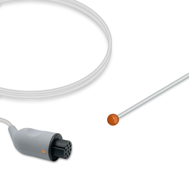 Artema S&W Temperature Probe, Pediatric, Skin surface, 3.0m, Reusable